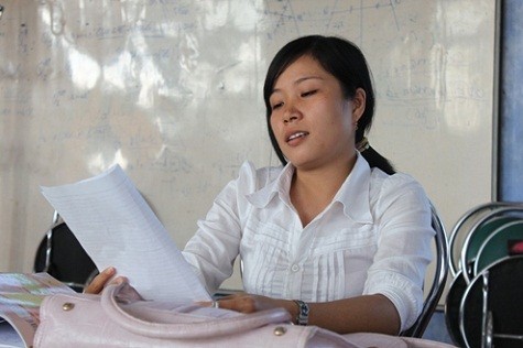 Cô giáo Võ Thị Thiện Tâm